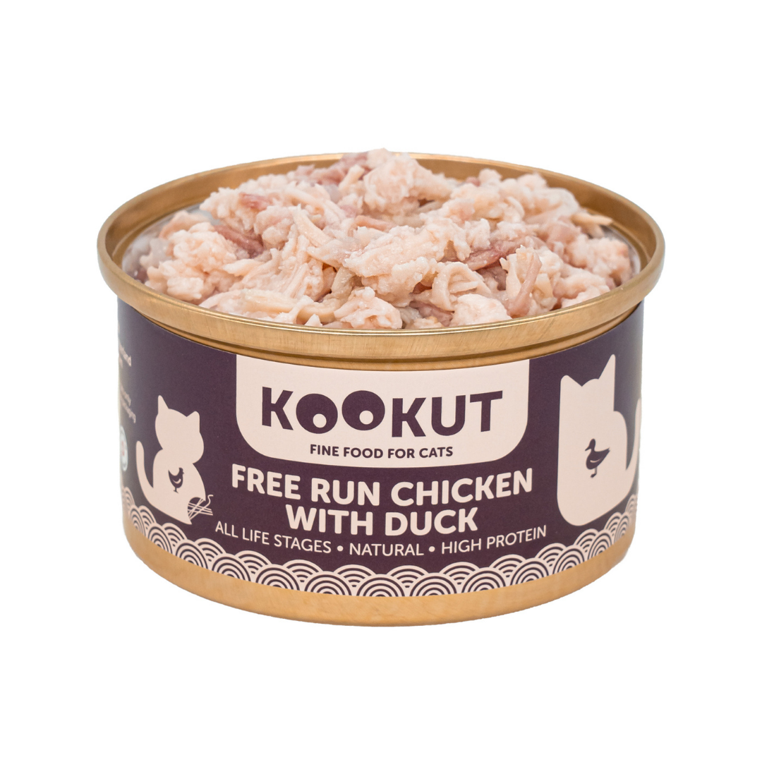 Pâtée naturelle au Poulet & Canard, Kookut | CHAT | 70g