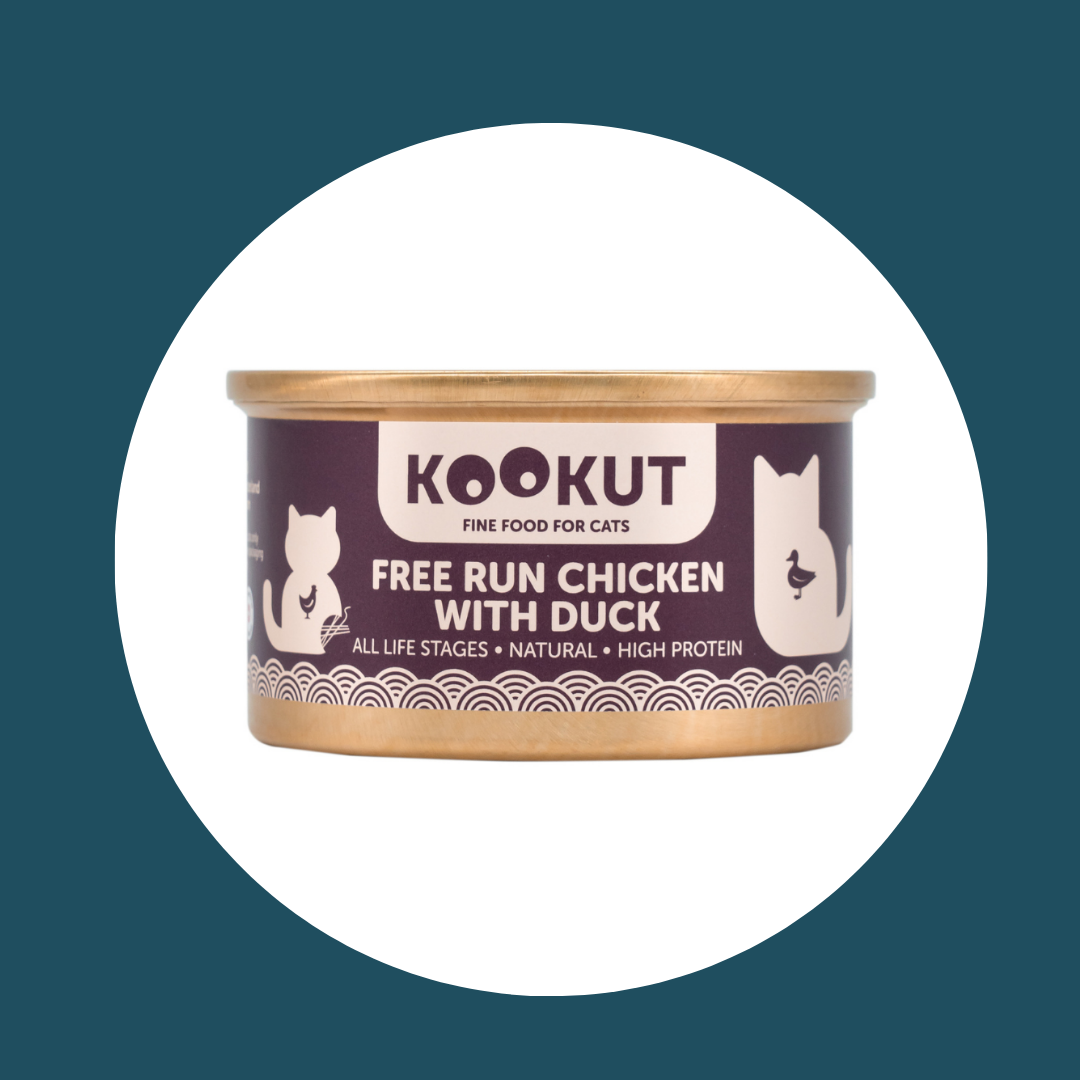 Pâtée naturelle au Poulet & Canard, Kookut | CHAT | 70g