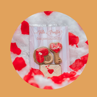Pâtisserie artisanale pour chien – Édition Saint-Valentin | En tête à Truffe 💕