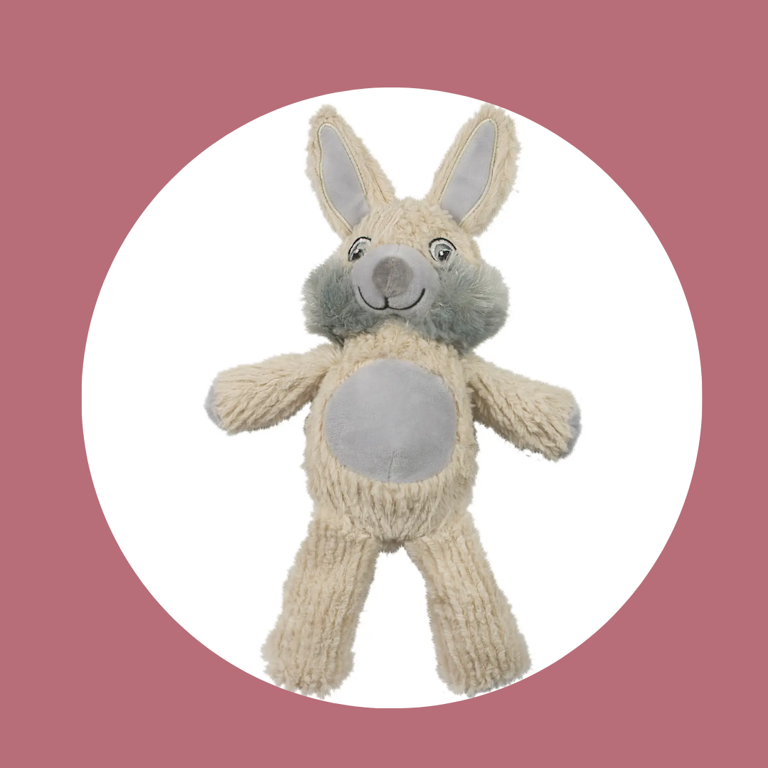 Peluche Peggy & Roger – Jouet sonore pour chien (33 cm)